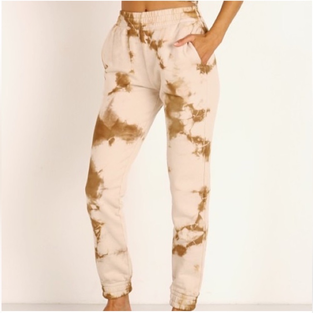 Frankie’s Bikinis Aiden Sweatpants Brownie Tye Dye